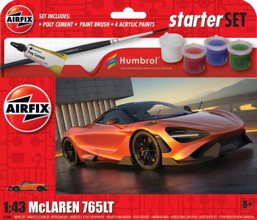 Airfix A55006 Starter Set - McLaren 765