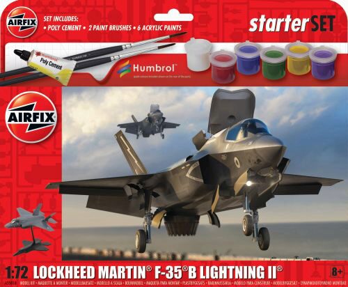Airfix A55010 Starter Set - Lockheed Martin F-35B Lightning II