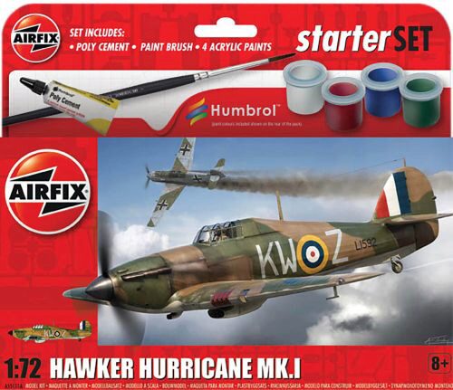 Airfix A55111A Gift Set Hawker Hurricane Mk.I