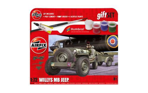 Airfix A55117A Gift Set Willys MB Jeep