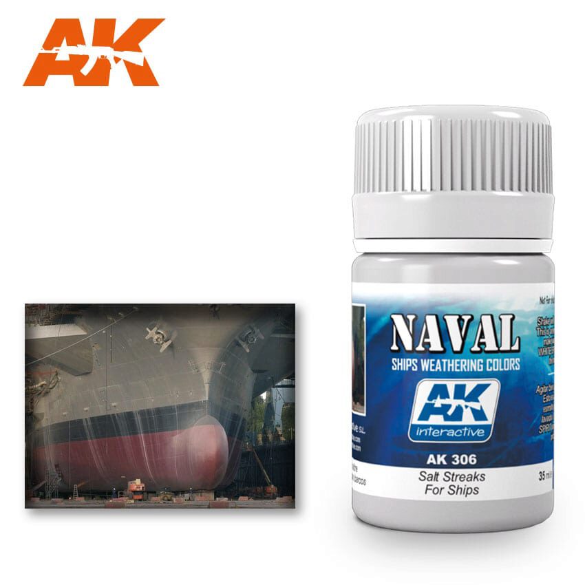AK AK306 SALT STREAKS FOR SHIPS 