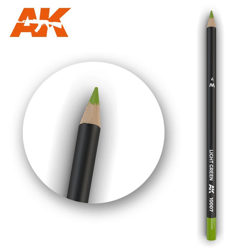 AK AK10007 Watercolor Pencil Light Green