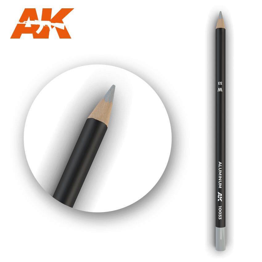 AK AK10033 Watercolor Pencil Aluminum