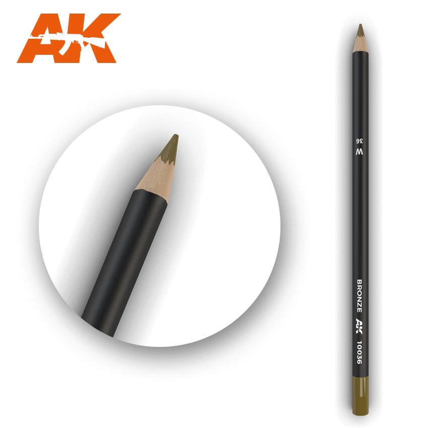 AK AK10036 Watercolor Pencil Bronze