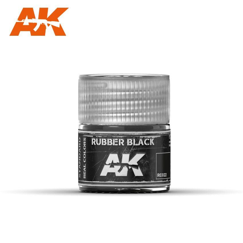 AK RC022 Rubber Black 10ml