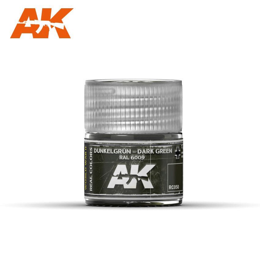 AK RC050 Dunkelgrün-Dark Green RAL 6009 10ml