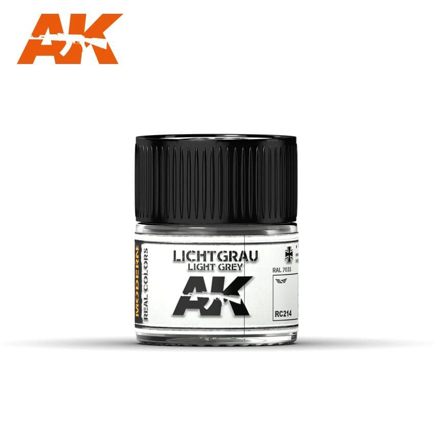 AK RC214 Lichtgrau-Light Grey RAL 7035 10ml