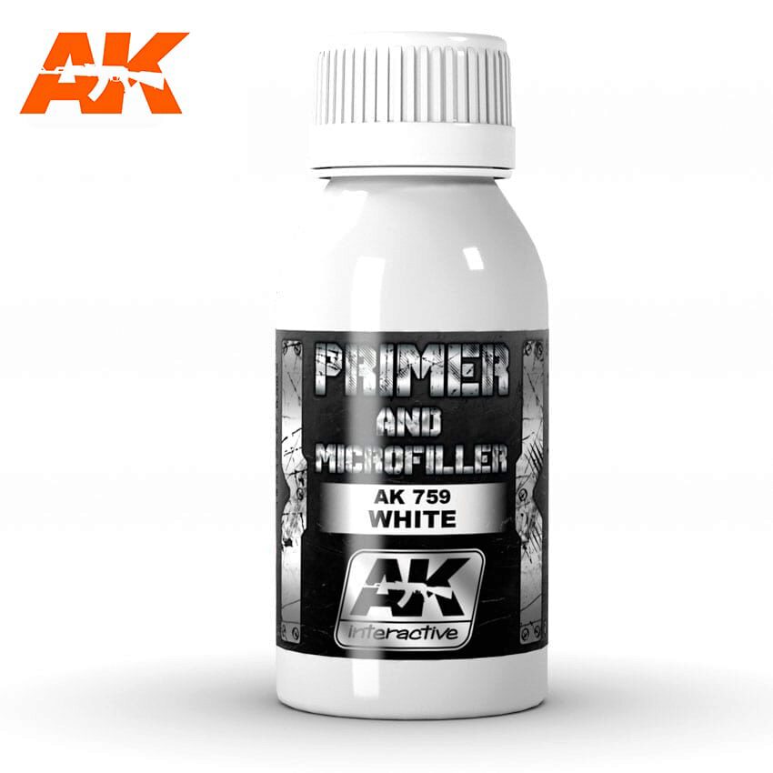 AK AK759 WHITE PRIMER AND MICROFILLER 100 ml