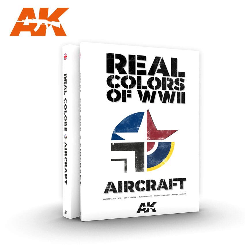 AK AK290 REAL COLORS OF WWII AIRCRAFT -English    