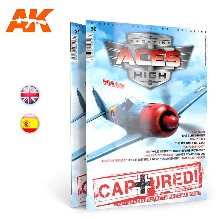 AK AK2914 Issue 8. A.H. CAPTURED - English