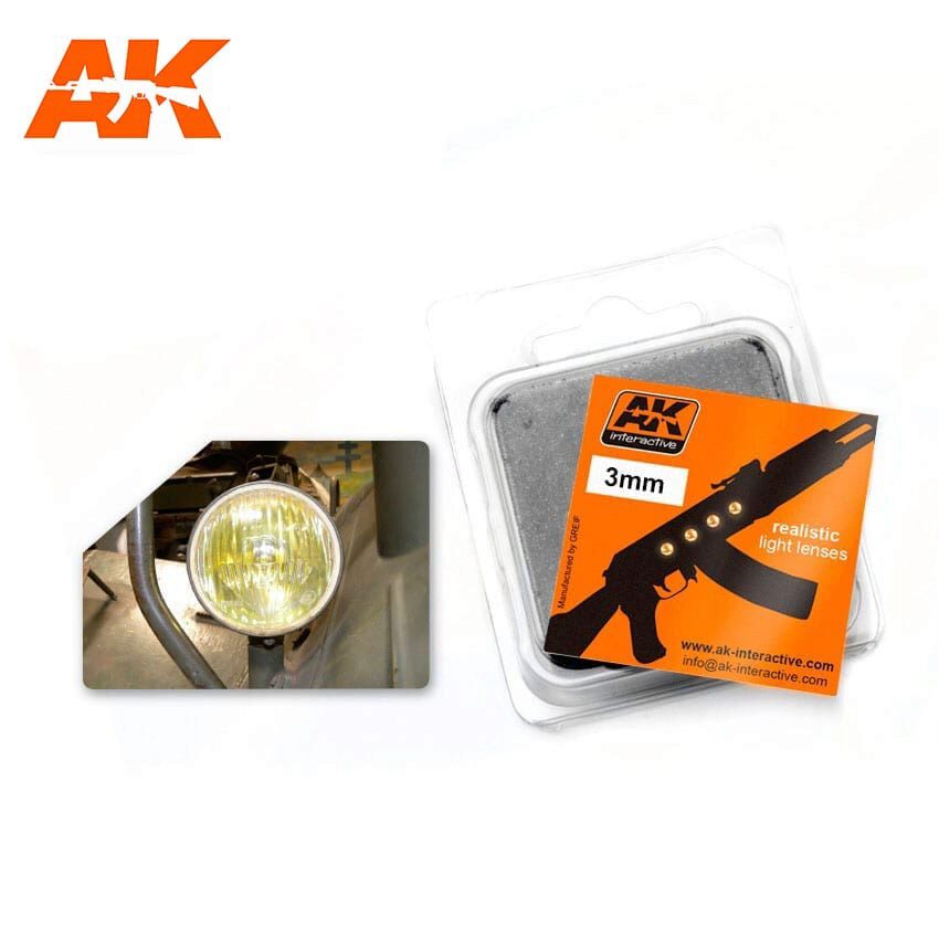 AK AK214 AMBER 3mm
