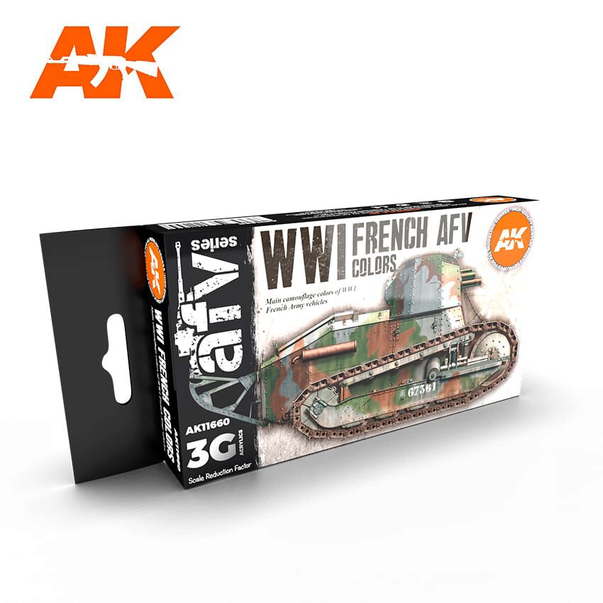 AK AK11660 WWI FRENCH COLORS 3G