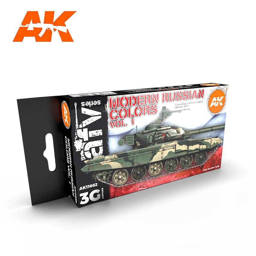 AK AK11662 MODERN RUSSIAN COLOURS VOL 1 3G