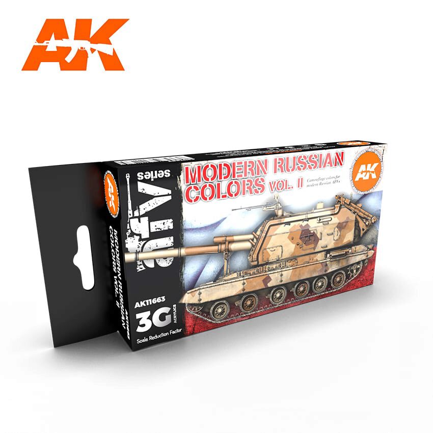 AK AK11663 MODERN RUSSIAN COLOURS VOL 2 3G