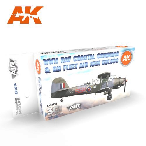 AK AK11728 WWII RAF Coastal Command & RN Fleet Air Arm SET 3G