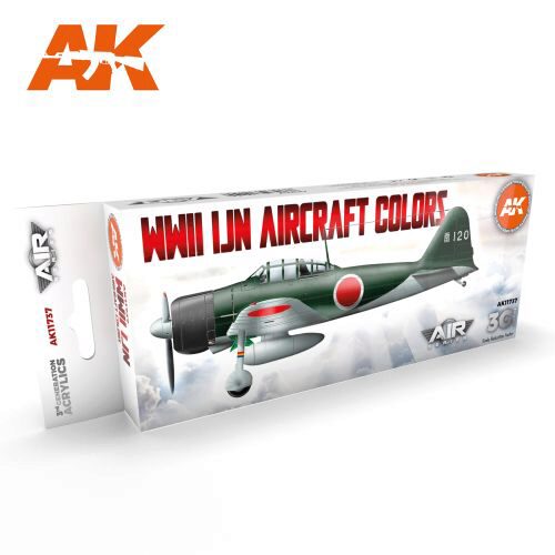 AK AK11737 WWII IJN Aircraft Colors SET 3G