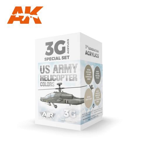 AK AK11750 US Army Helicopter Colors SET 3G