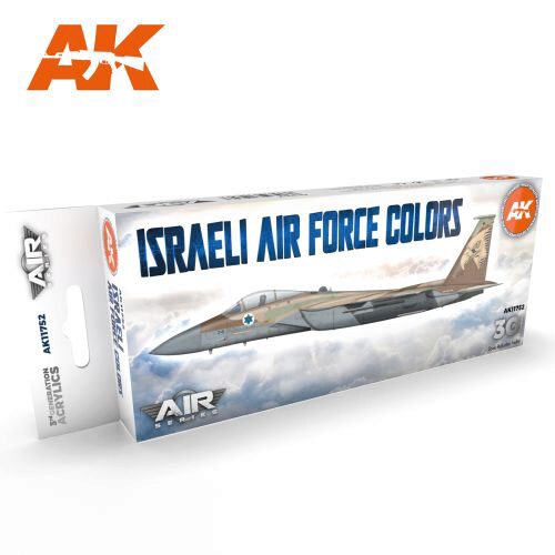 AK AK11752 Israeli Air Force Colors SET 3G
