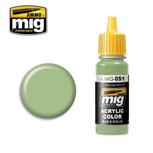 Ammo AMIG0051 Acryl Farbe MEDIUM LIGHT GREEN (17 mL)