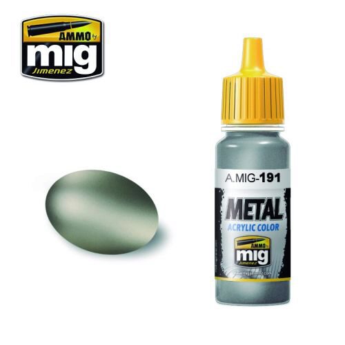 Ammo AMIG0191 Metal Acryl Farbe STEEL (17 mL)