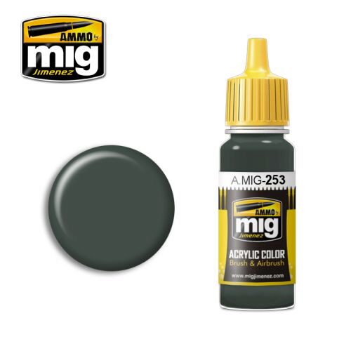 Ammo AMIG0253 Acryl Farbe RLM 74 Graugrün (17 mL)