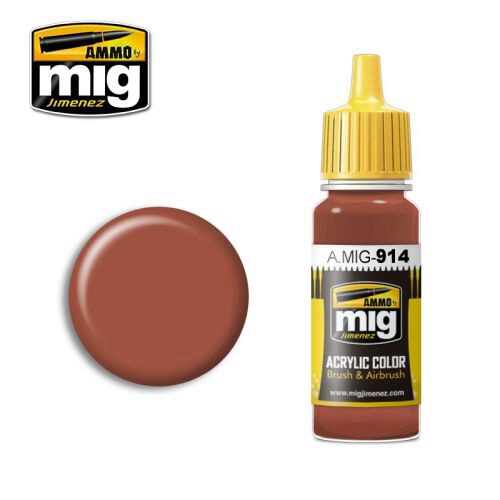Ammo AMIG0914 Acryl Farbe RED BROWN LIGHT (17 mL)