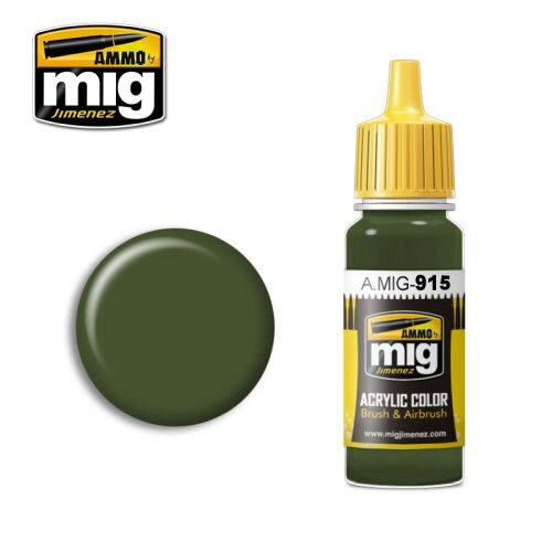Ammo AMIG0915 Acryl Farbe DARK GREEN (17 mL)