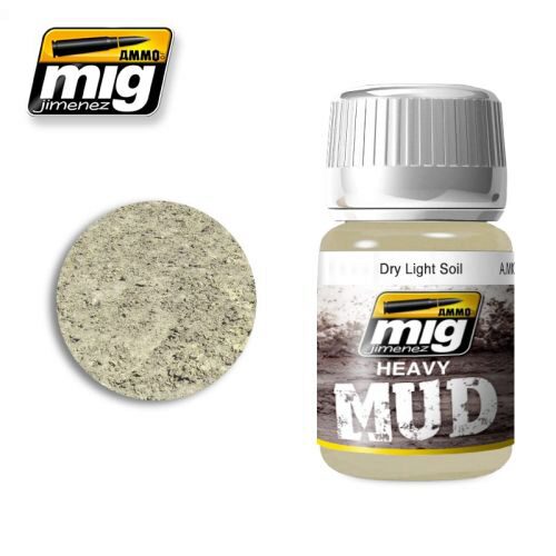Ammo AMIG1700 Enamel heavy mud Texture DRY LIGHT SOIL