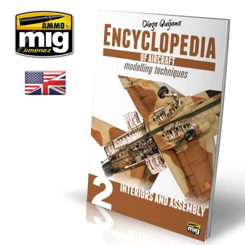 Ammo AMIG6051 ENCYCLOPEDIA OF AIRCRAFT MODELLING TECHNIQUES - VOL.2 - INTERIORS AND ASSEMBLY ENGLISH