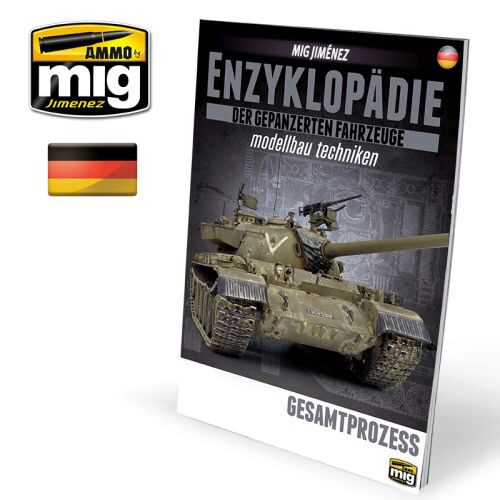 Ammo AMIG6185 ENCYCLOPEDIA OF ARMOUR MODELLING TECHNIQUES VOL. 6 EXTRA - COMPLETE PROCESS GERMAN