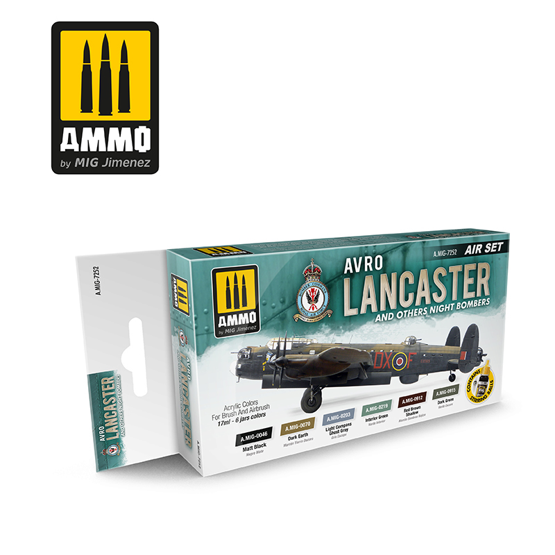 Ammo AMIG7252 AVRO Lancaster and Others Night Bombers Air Set