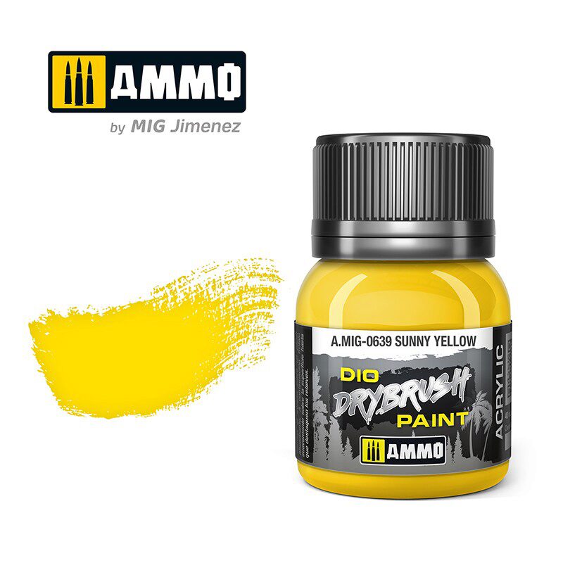 Ammo AMIG0639 DRYBRUSH Sunny Yellow
