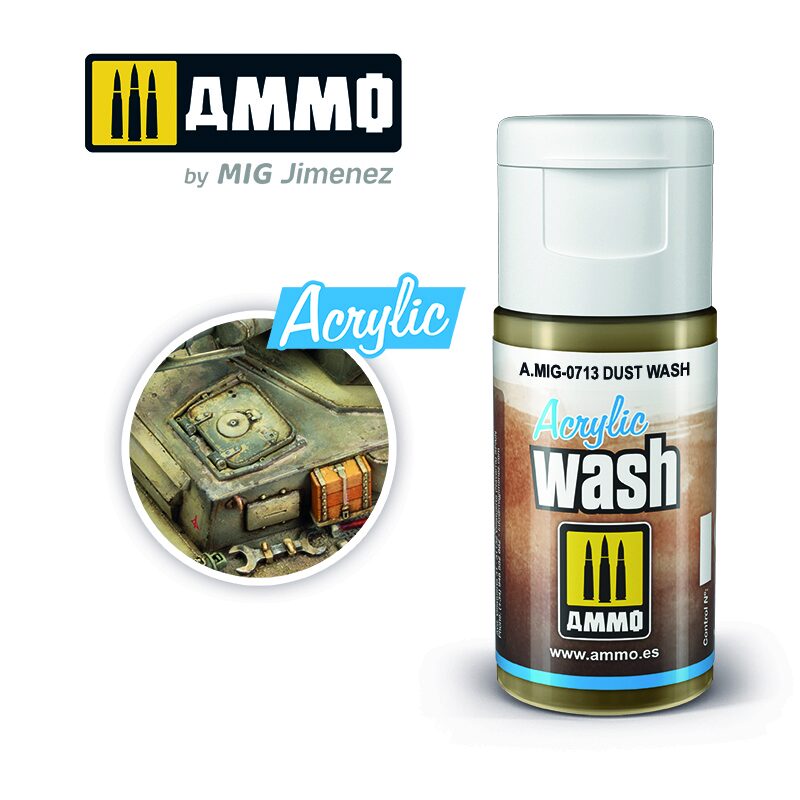 Ammo AMIG0713 ACRYLIC WASH Dust Wash