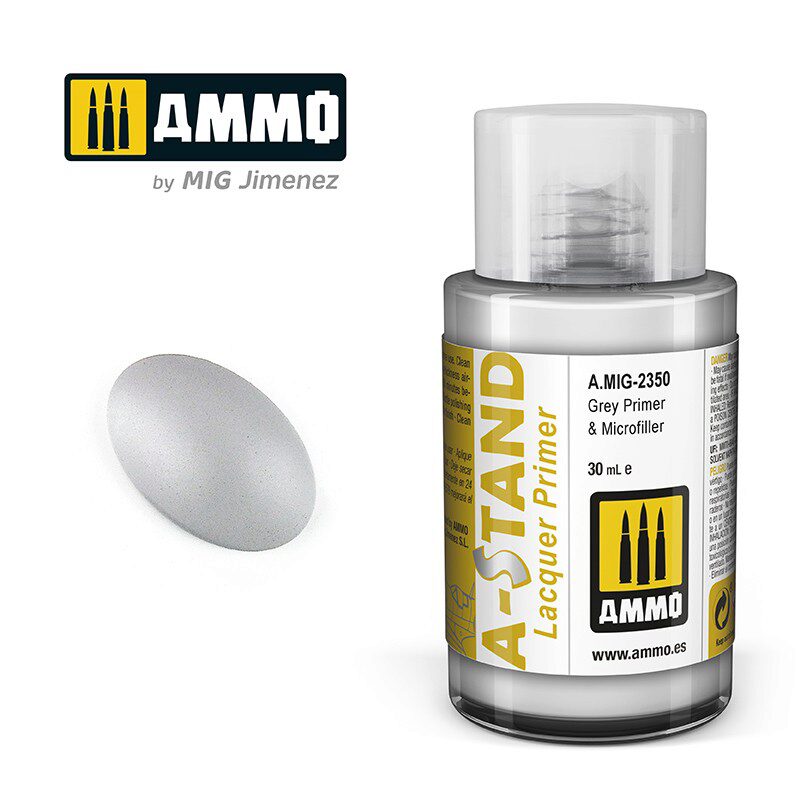 Ammo AMIG2350 A-STAND Grey Primer & Microfiller 