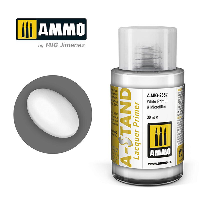 Ammo AMIG2352 A-STAND White Primer & Microfille 
