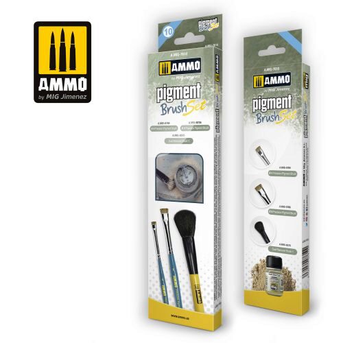 Ammo AMIG7610 Pigment Brushes Set