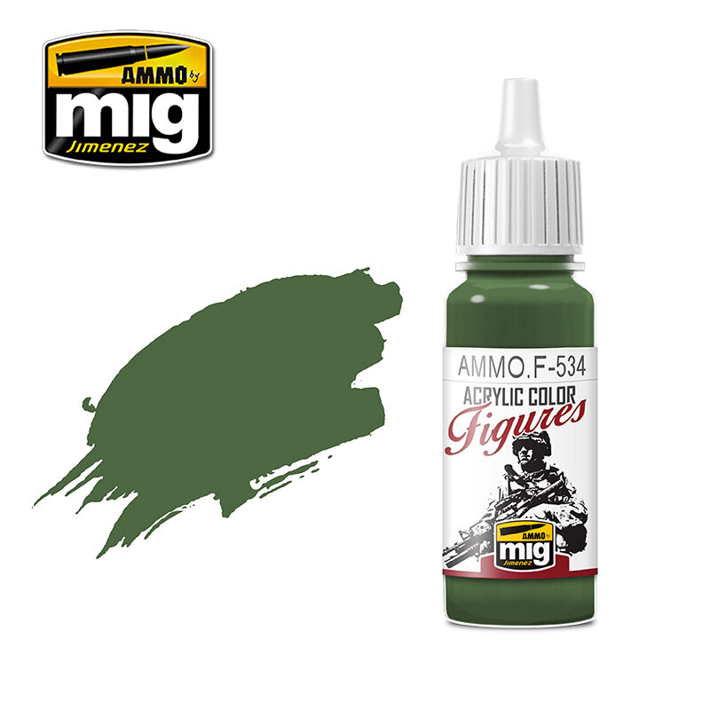 Ammo AMIGF534 FIGURES PAINTS Olive Green
