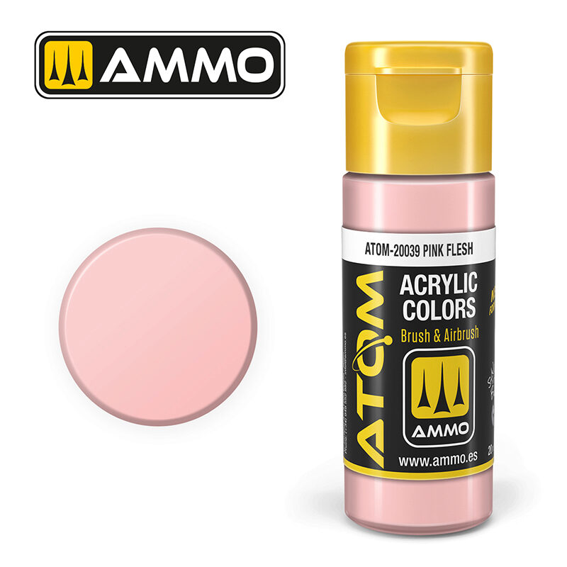 Ammo ATOM-20039 ATOM COLOR Pink Flesh