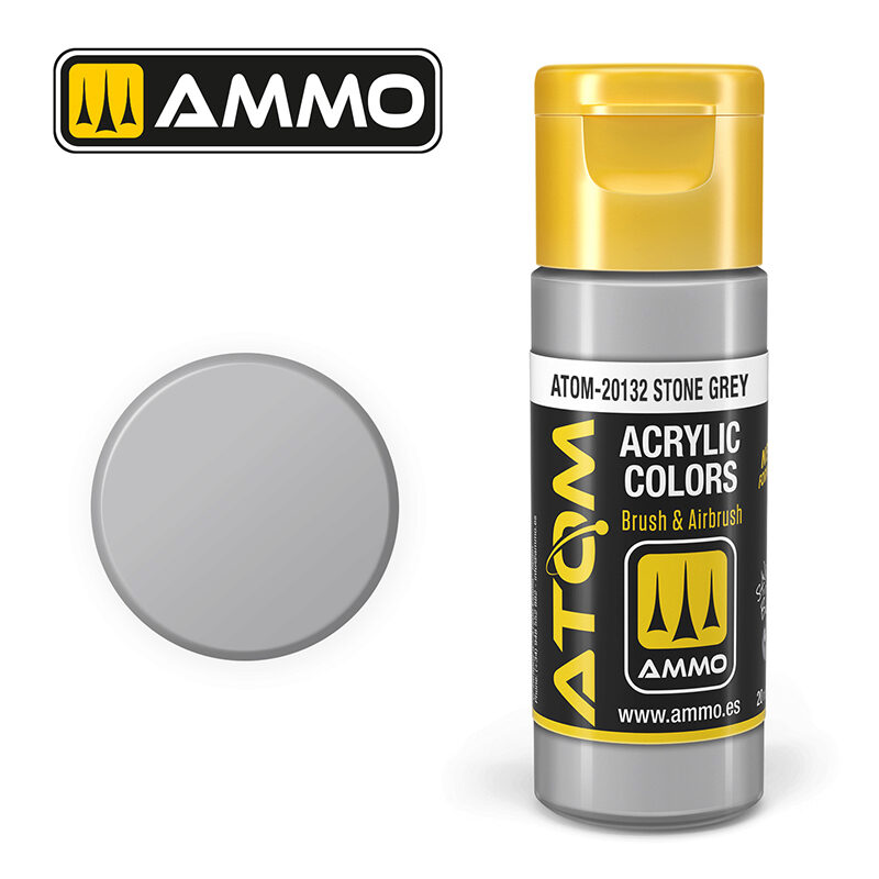 Ammo ATOM-20132 ATOM COLOR Stone Grey