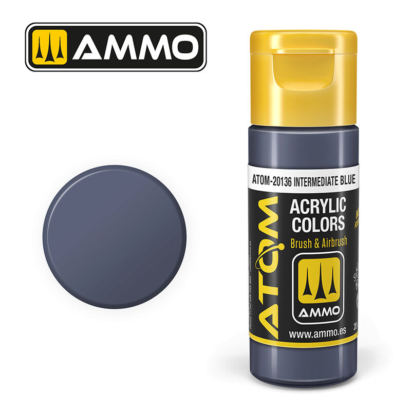 Ammo ATOM-20136 ATOM COLOR Intermediate Blue
