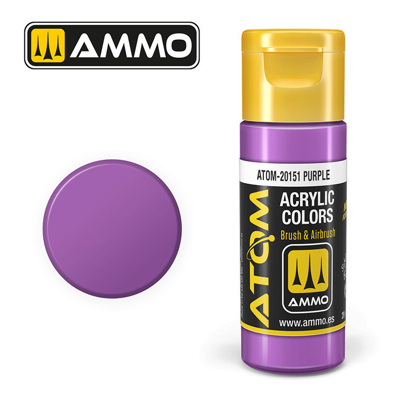 Ammo ATOM-20151 ATOM COLOR Purple