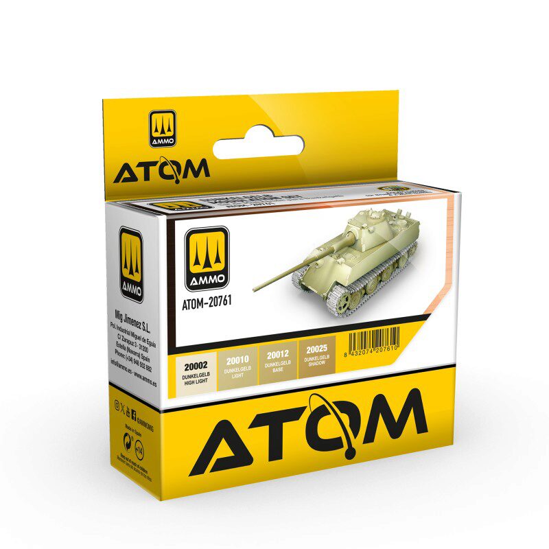 Ammo ATOM-20761 ATOM Dunkelgelb Modulation Set