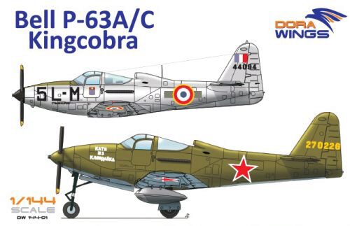 Dora Wings 14401 Bell P-63A/C Kingcobra (2 in 1)