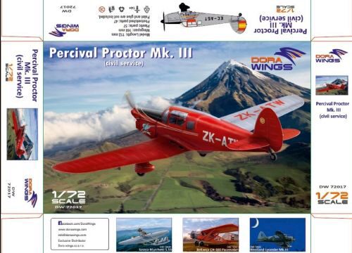 Dora Wings 72017 Percival Proctor Mk.III (civil registration)