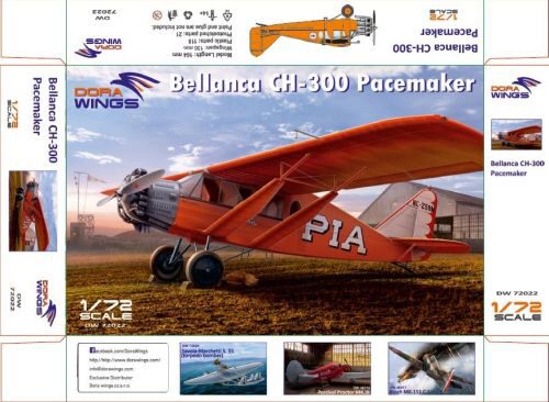 Dora Wings 72022 Bellanca CH-300 Pacemaker