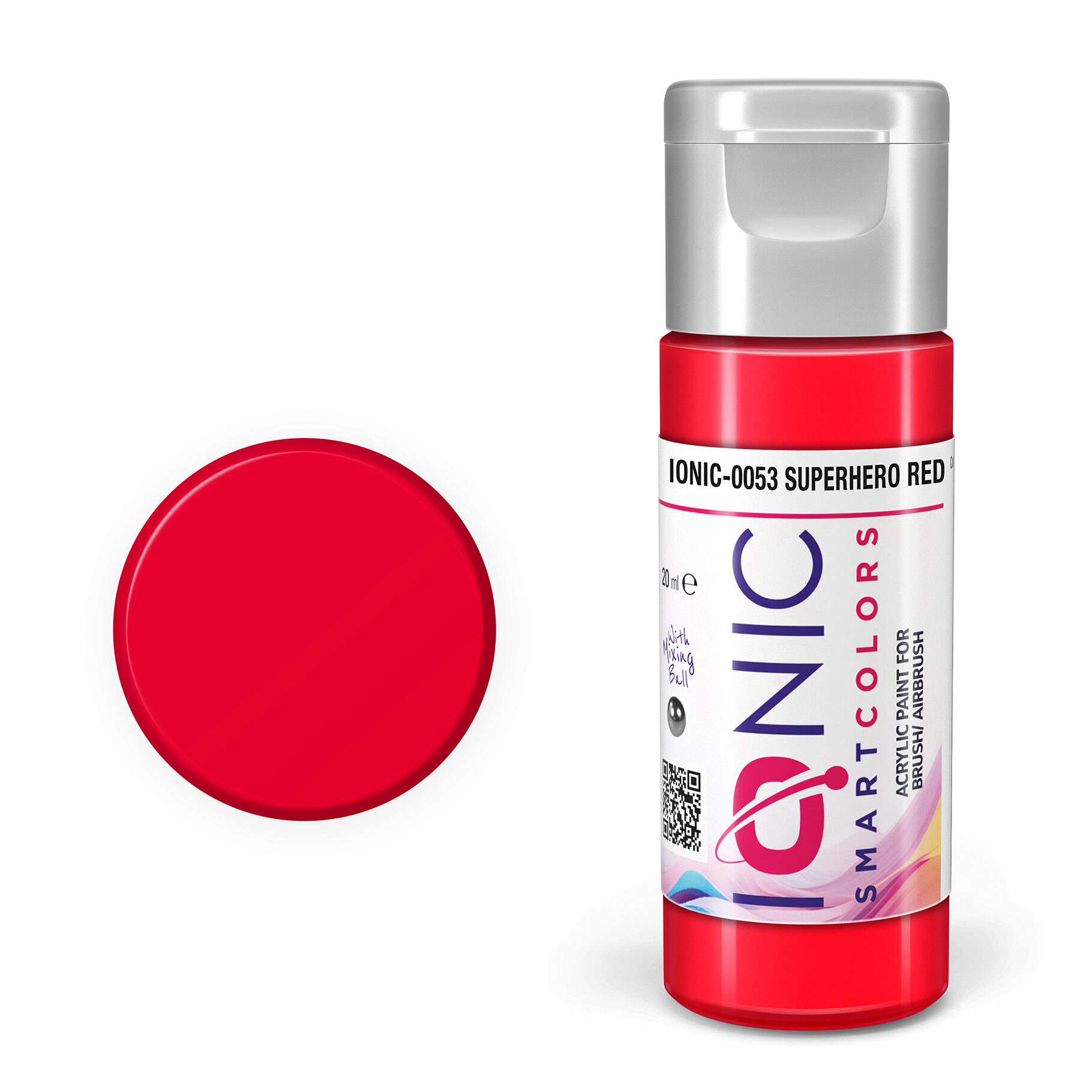 Ammo IONIC-0053 IONIC Superhero Red 20ml