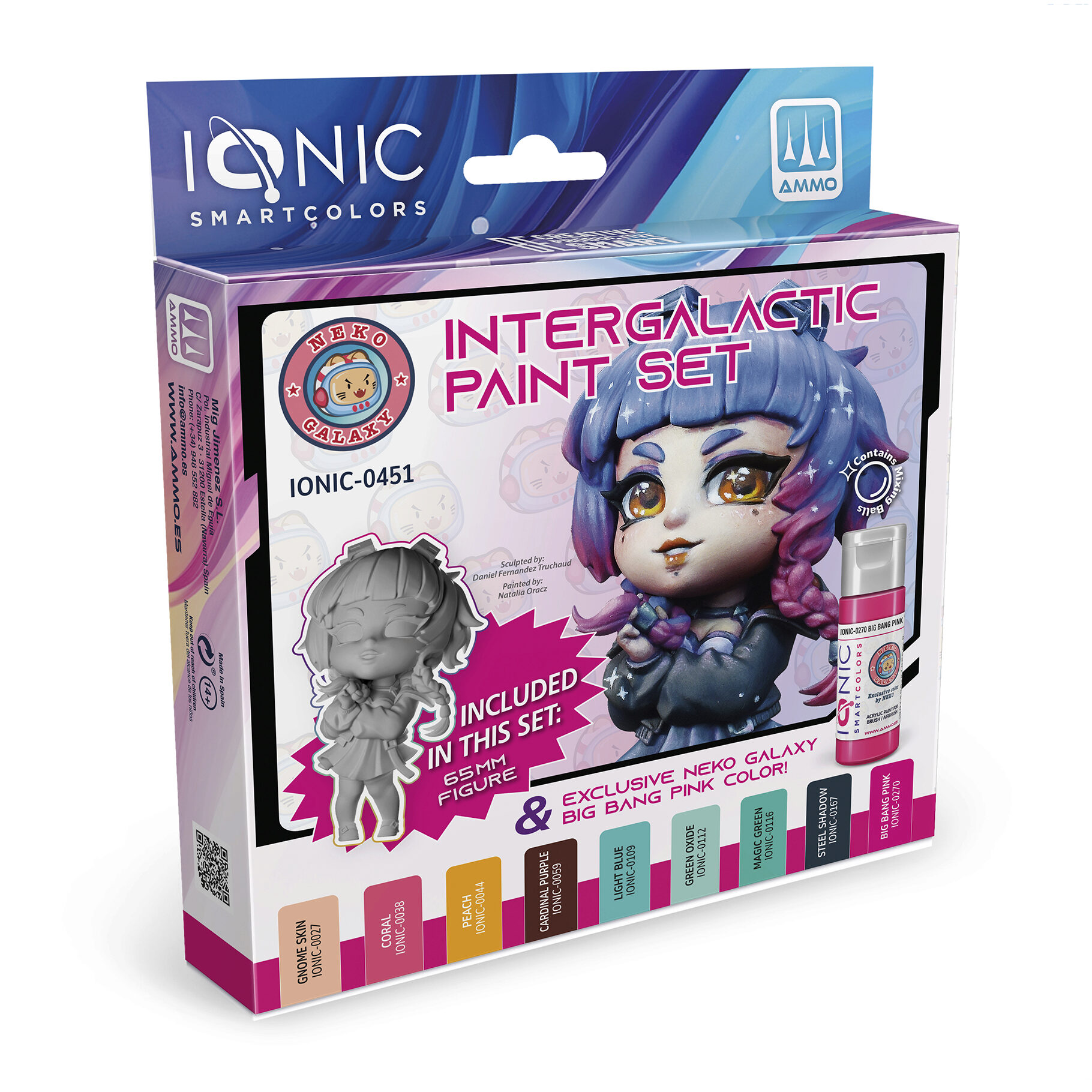 Ammo IONIC-0451 IONIC Intergalactic Paint Neko Galaxy Set