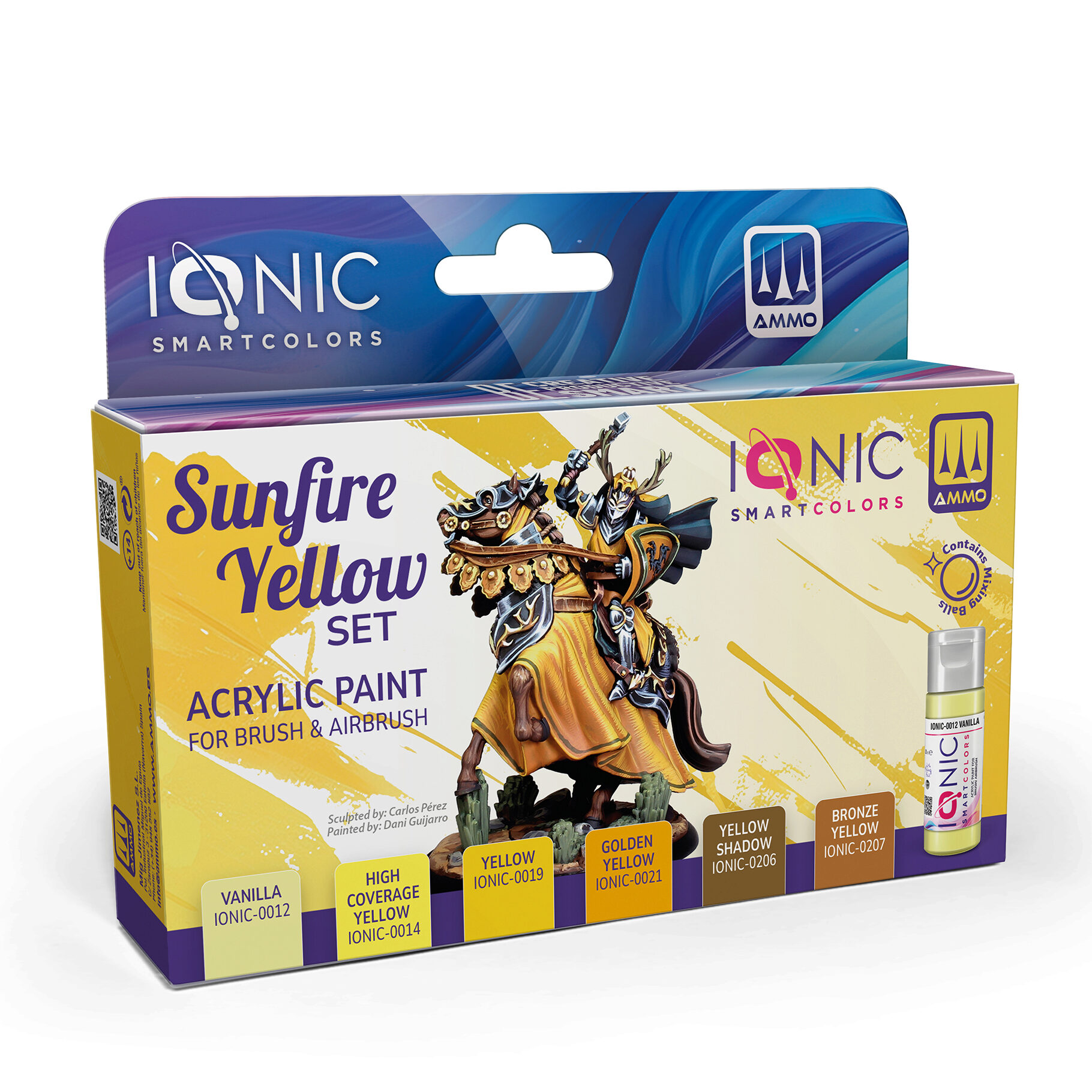 Ammo IONIC-0504 IONIC Sunfire Yellow Set