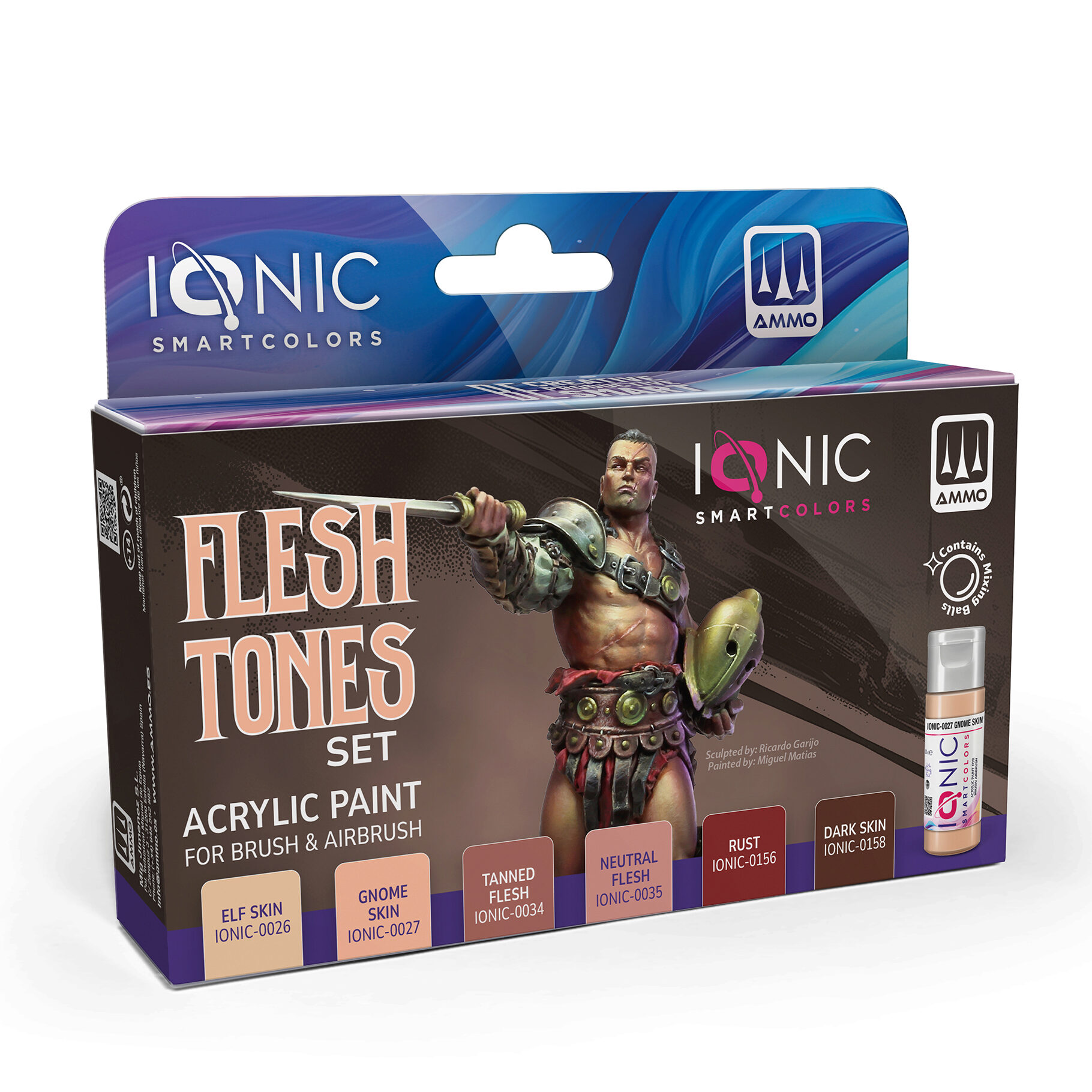 Ammo IONIC-0505 IONIC Flesh Tones Set