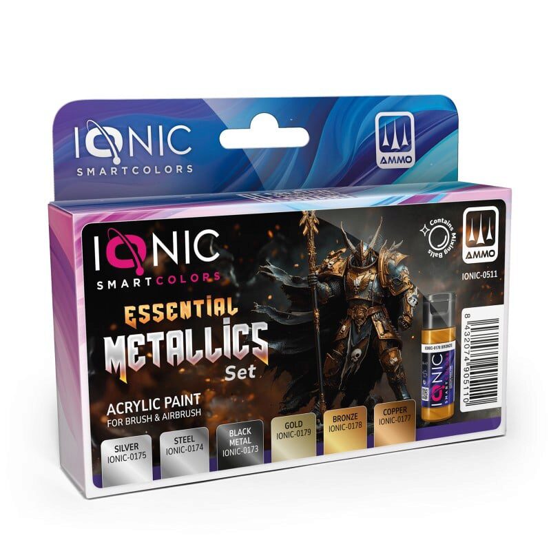 Ammo IONIC-0511 IONIC Essential Metallics Set